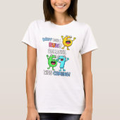 Why Did 6 Run From 7 Funny Math T Shirt (Vorderseite)