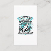 Why do we need math so can count our blessings visitenkarte (Vorderseite)