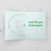 "Why does the word rebuttal" (Any) Joke Gift Card Karte (Innenseite)