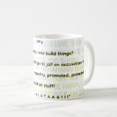 Why? Kaffeetasse (VorderseiteRechts)