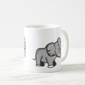 Why Me? Elephant  Kaffeetasse (VorderseiteRechts)