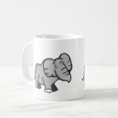 Why Me? Elephant  Kaffeetasse (Vorderseite Links)