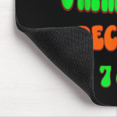 Why Was 6 Afraid Of 7, Because 789. Funny 67 Meme  Mousepad (Ecke)