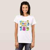 Why Was 6 Afraid of 7 Funny Math T Shirt (Vorne ganz)