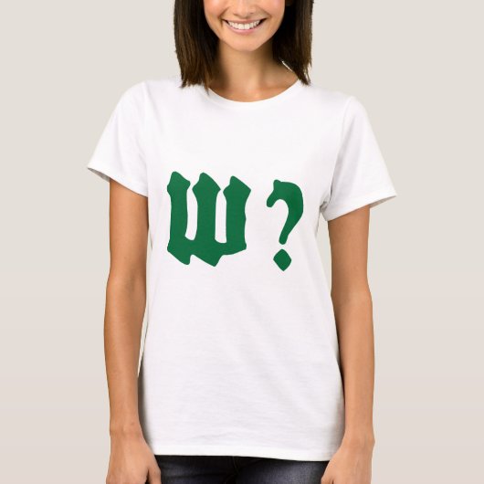 WHY WHERE T-Shirt (Vorderseite)
