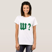 WHY WHERE T-Shirt (Vorne ganz)