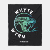 Whyte Wyrm-Logo Fleecedecke (Vorderseite)