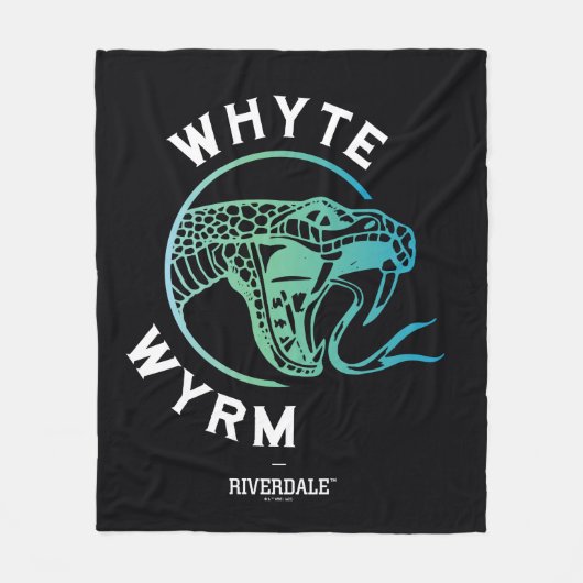 Whyte Wyrm-Logo Fleecedecke (Vorderseite)