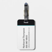 Whyte Wyrm-Logo Gepäckanhänger (Rückseite vertikal)