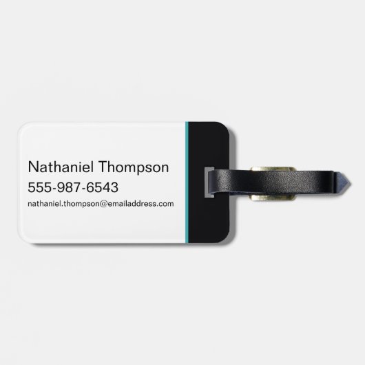 Whyte Wyrm-Logo Gepäckanhänger (Rückseite horizontal)