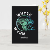 Whyte Wyrm-Logo Karte (Gelbe Blume)