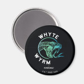 Whyte Wyrm-Logo Magnet (Vorderseite/Rückseite)