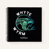 Whyte Wyrm-Logo Notizblock (Vorderseite)