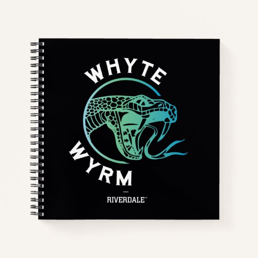 Whyte Wyrm-Logo Notizblock (Vorderseite)