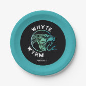 Whyte Wyrm-Logo Pappteller (Vorderseite)