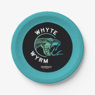 Whyte Wyrm-Logo Pappteller