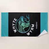 Whyte Wyrm-Logo Strandtuch (Vorderseite)