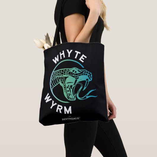 Whyte Wyrm-Logo Tasche (Von Nahem)