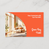 Wi-Fi Internet Guest Password Visitenkarte (Vorderseite)