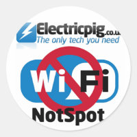 Wi-Fi NotSpot-Aufkleber
