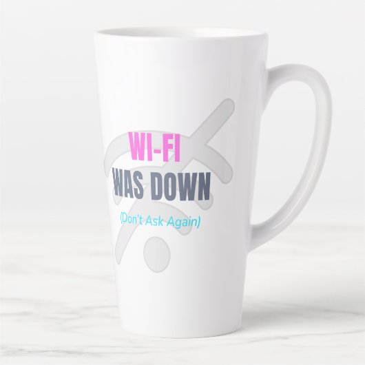 Wi-Fi war deaktiviert (Frag nicht wieder) Milchtasse (Rechts)