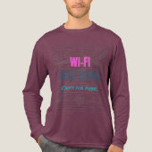 Wi-Fi war deaktiviert (Frag nicht wieder) Tri-Blend Shirt (Vorderseite)