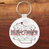 WI-GM-Tuners-Schlüsselanhänger Schlüsselanhänger (Vorderseite)