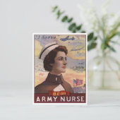 WI Militärisches Rekrutierungspaket — Frauen Postkarte (Stehend Vorderseite)