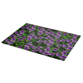WI Staat Blume Wood Violet Mosaik Muster Schneidebrett