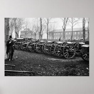 Wiard Kanonen im Arsenal: 1862 Poster