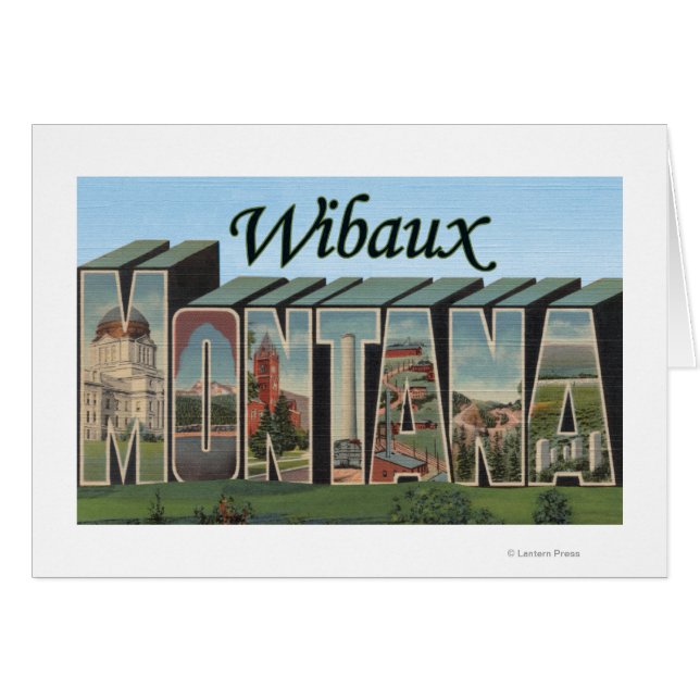 Wibaux, Montana (Vorderseite (Horizontal))