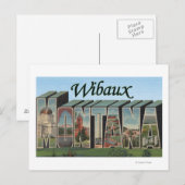 Wibaux, Montana Postkarte (Vorne/Hinten)