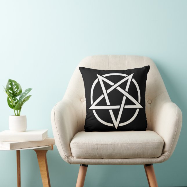 Wic blk 16x16 Throw Kissen (Stuhl )