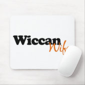 Wicanische Ehefrau Mousepad (Mit Mouse)