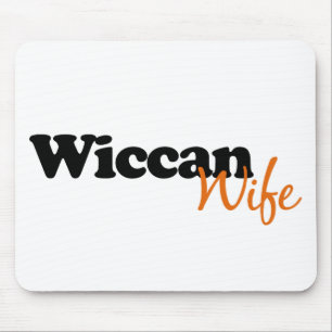 Wicanische Ehefrau Mousepad