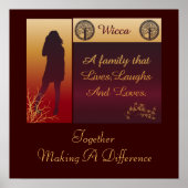 Wicca A Family Poster (Vorne)