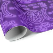 Wicca Geschenkpapier (Rolleneckpunkt)