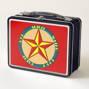 Wicca Magica Pentagramm Metall Brotdose