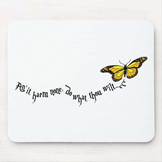 Wicca Mousepad (Vorne)