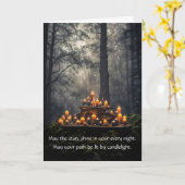 Wicca Pagan Inspiriert Mystical Birthday Karte (Gelbe Blume)