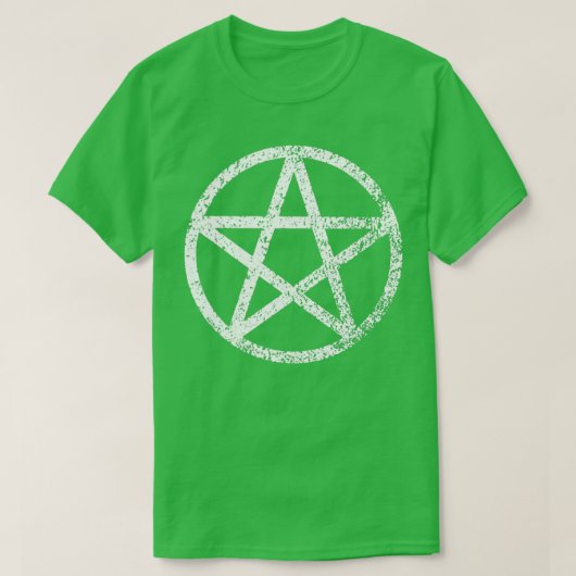 Wicca Pentagram T-Shirt (Design vorne)