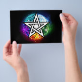 Wicca-Pentagramm Flyer (Handgriff)