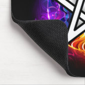 Wicca-Pentagramm Mousepad (Ecke)
