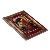 Wicca Pentagramm Notebook Notizblock (Rechte Seite)