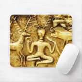 Wicca Rustica: Gundestrup großer Kessel Cernunnos Mousepad (Mit Mouse)