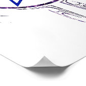 Wicca Tribal Poster (Ecke)