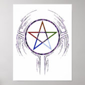 Wicca Tribal Poster (Vorne)