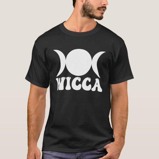 Wicca Witchcraft Halloween T-Shirt (Vorderseite)