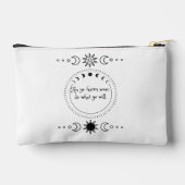 Wicca Zipper Pouch Tarot Card Beutel (Rückseite)