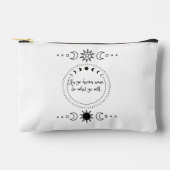 Wicca Zipper Pouch Tarot Card Beutel (Vorderseite)